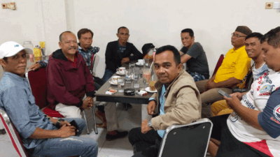 Para panitia penutupan Liga Junior Payakumbuh