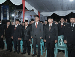 61 Pejabat Pemerintah Kabupaten Kuantan Singingi Dilantik Malam Hari, Ada Apa?