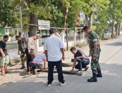 Cegah Kecelakaan, Polsek Kotarih dan Koramil Pasang Pita Kejut Speed Bump 10 Cegah Kecelakaan, Polsek Kotarih dan Koramil Pasang Pita Kejut Speed Bump
