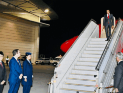 Setelah Enam Jam Penerbangan dari Jakarta, Presiden Jokowi Tiba di Melbourne