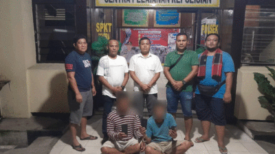 Polsek Pulau Punjung Ringkus Dua Pelaku Pencurian Handphone