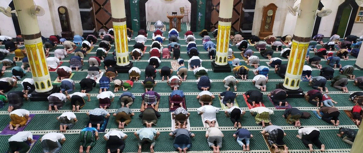 Salat Tarawih. (detikcom)