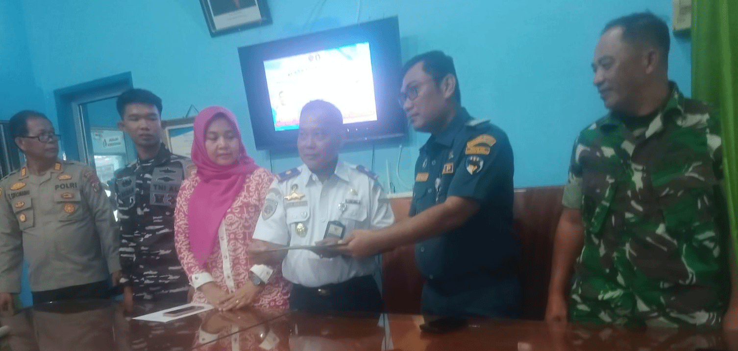 Serah terima jabatan Kepala Kantor UPP Kelas II Tanjung Beringin