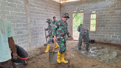 Tim Satgas TMMD Kejar Target Program, Rumah Tak Layak Huni Direhab
