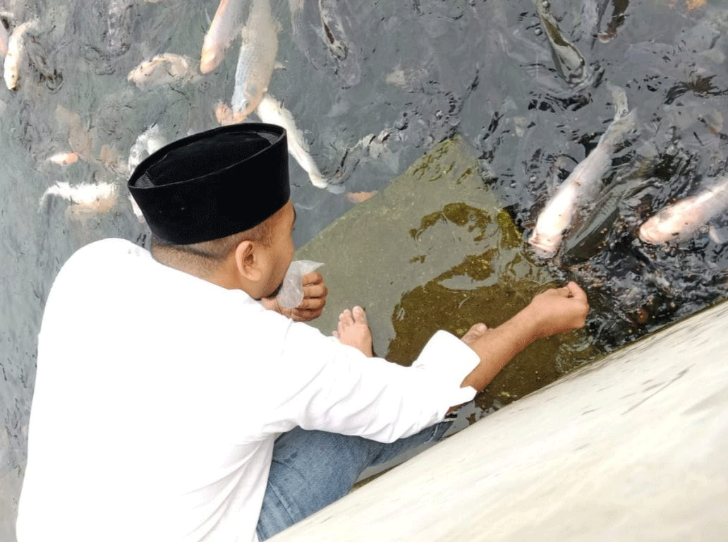 Wagub Sumbar saksikan ikan di Sungai Janiah