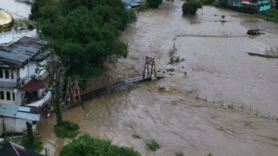 Banjir Landa Talang Babungo, Banyak Rumah Warga Terendam