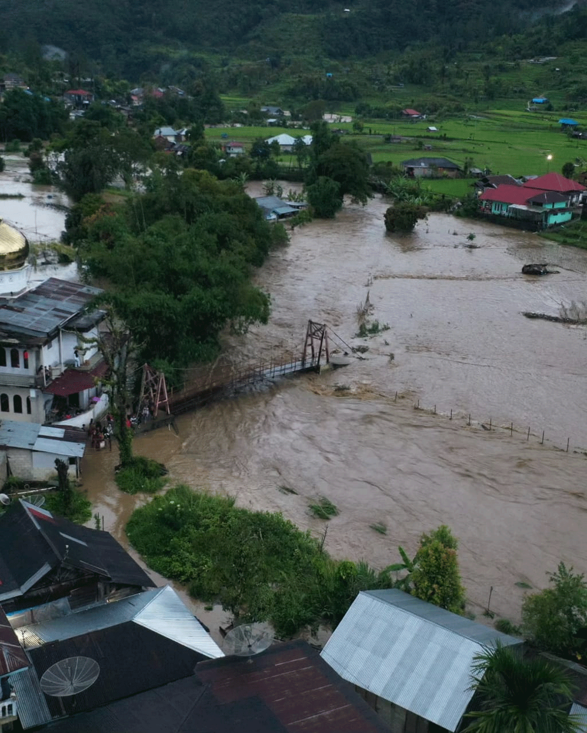 Banjir di Nagari Talang Babungo, Kabupaten Solok