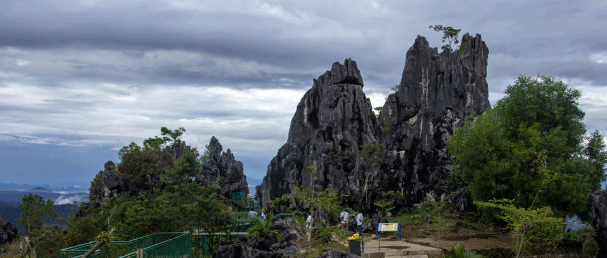 Objek wisata batu runciang di Sawahlunto