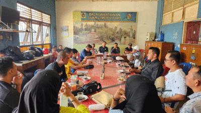 Rapat pembentukan panitia Mubes Balai Wartawan Luak Limpuluah