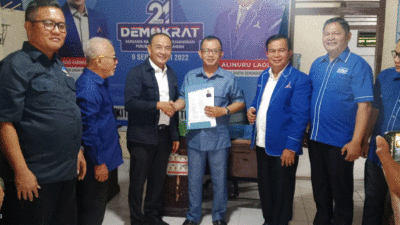 Datangi Kantor DPC Partai Demokrat, Yosafati Waruwu Daftar Jadi Bakal Calon Kepala Daerah