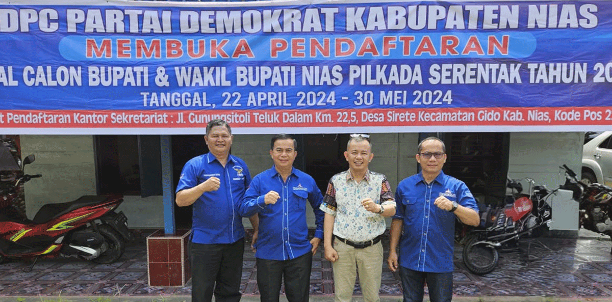 Pimpinan DPC Partai Demokrat Kabupaten Nias