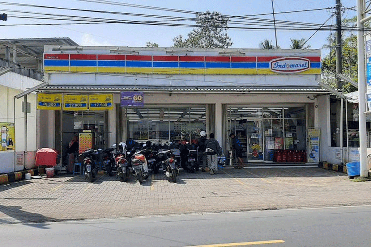 Salah satu Indomaret. (kompas.com)