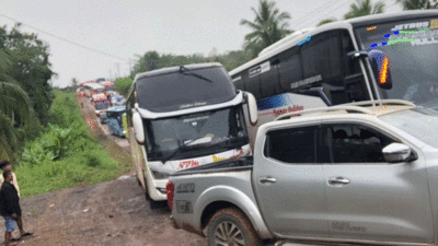 Macet Parah di Betung, Pemudik ke Sumbar Tertahan di Jalan Berjam-jam