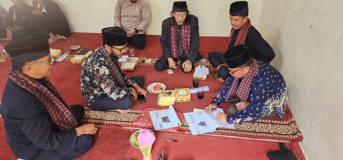 Focus group discussion yang diadakan ninik mamak.