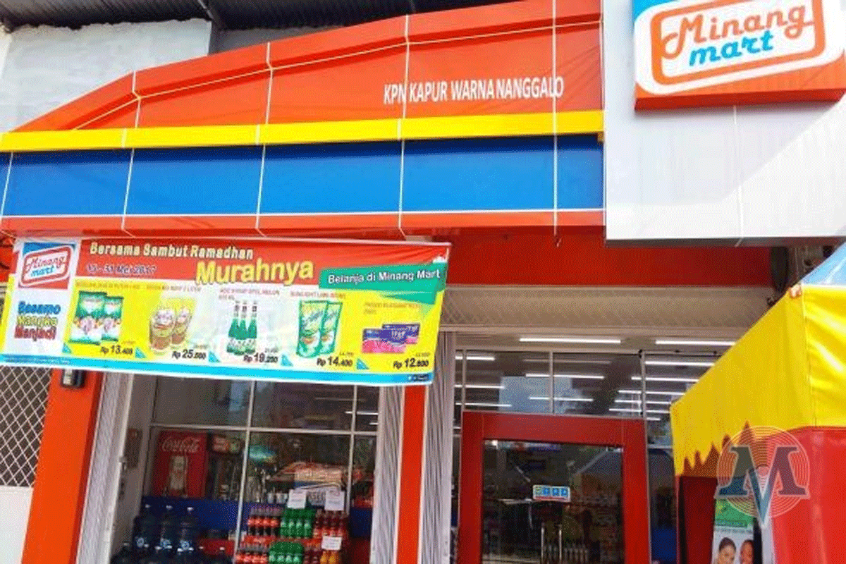 Salah satu Minangmart di Padang