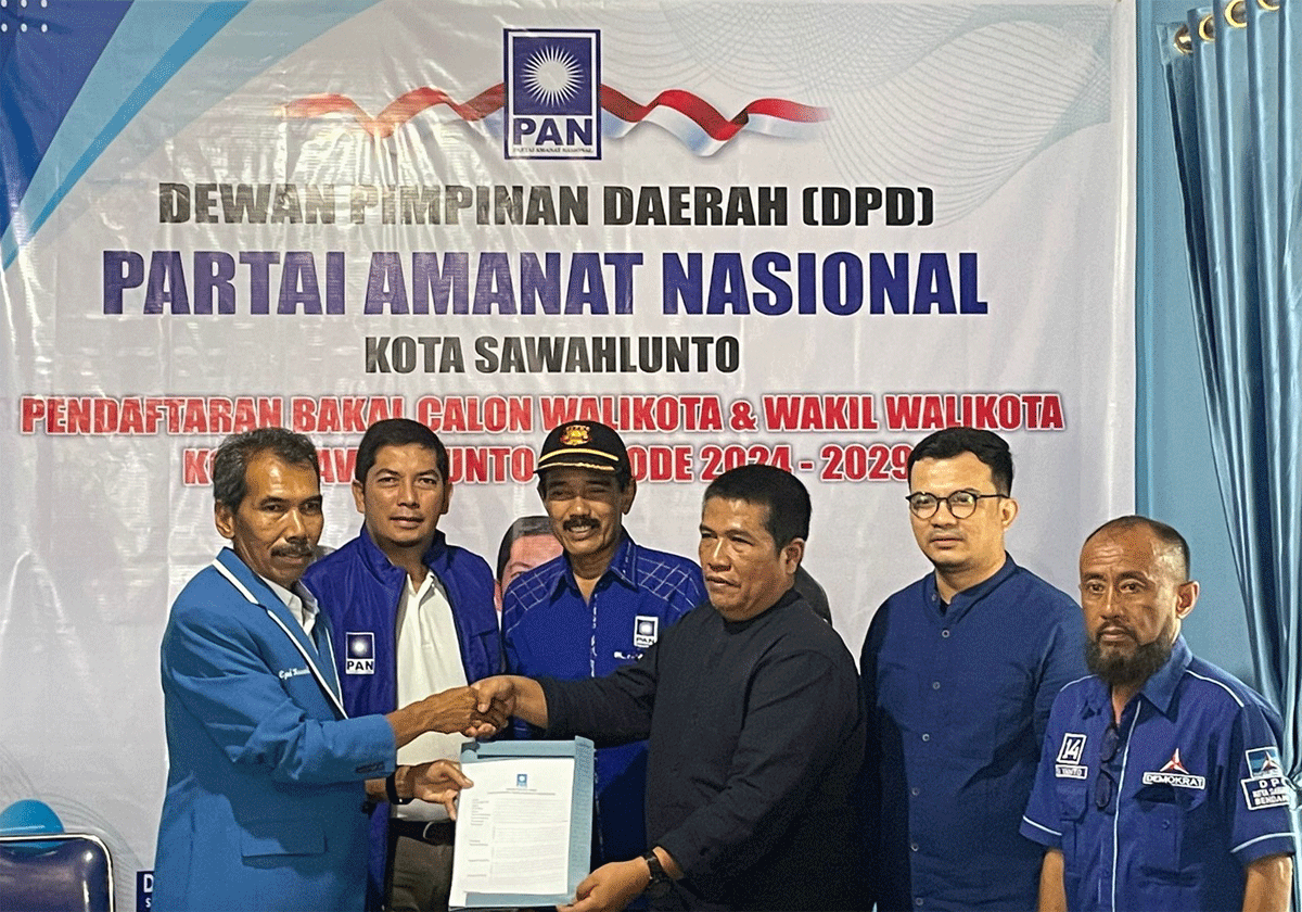 Tim penjaringan bakal calon kepala daerah Partai Amanat Nasional Kota Sawahlunto