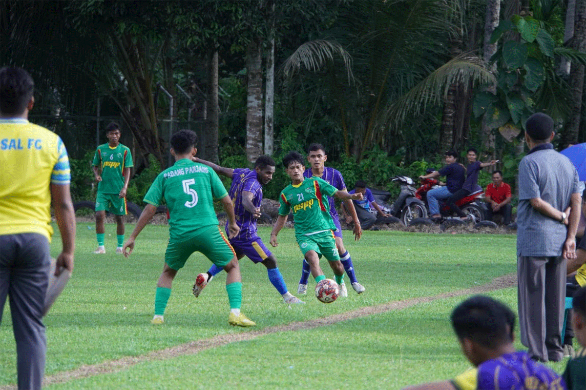 Pertandingan antara PSPP dengan Josal FC. (kominfo)