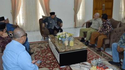 Bupati Agam terima kunjungan mantan wakil ketua MPR.