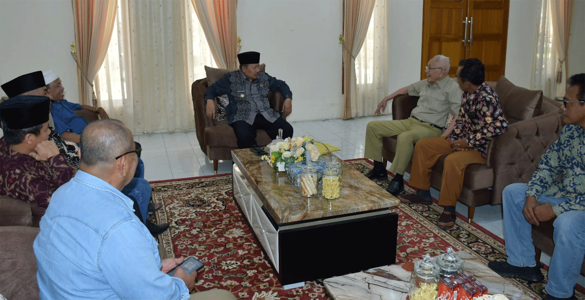 Bupati Agam terima kunjungan mantan wakil ketua MPR.