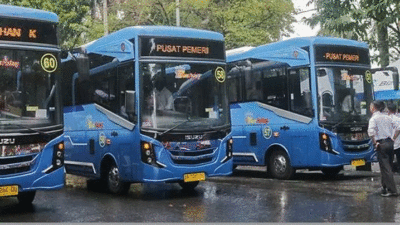 Biru Muda dan Biru Tua Mendominasi, Kelir Trans Padang Mirip dengan Bus ANS