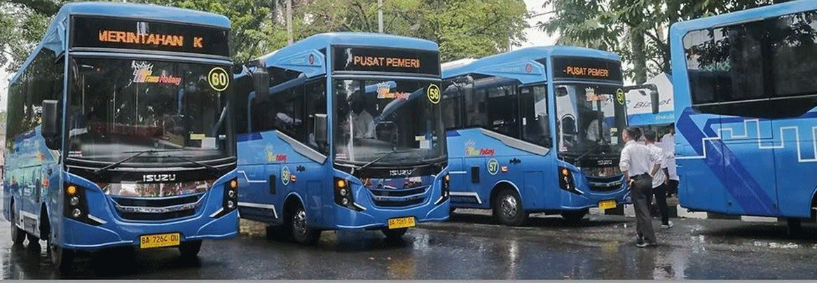 Bus baru Trans Padang