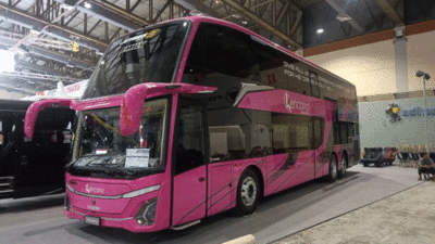 Bus Kencana Luncurkan Dua Trayek Baru, Penumpang Rebahan Selama Perjalanan