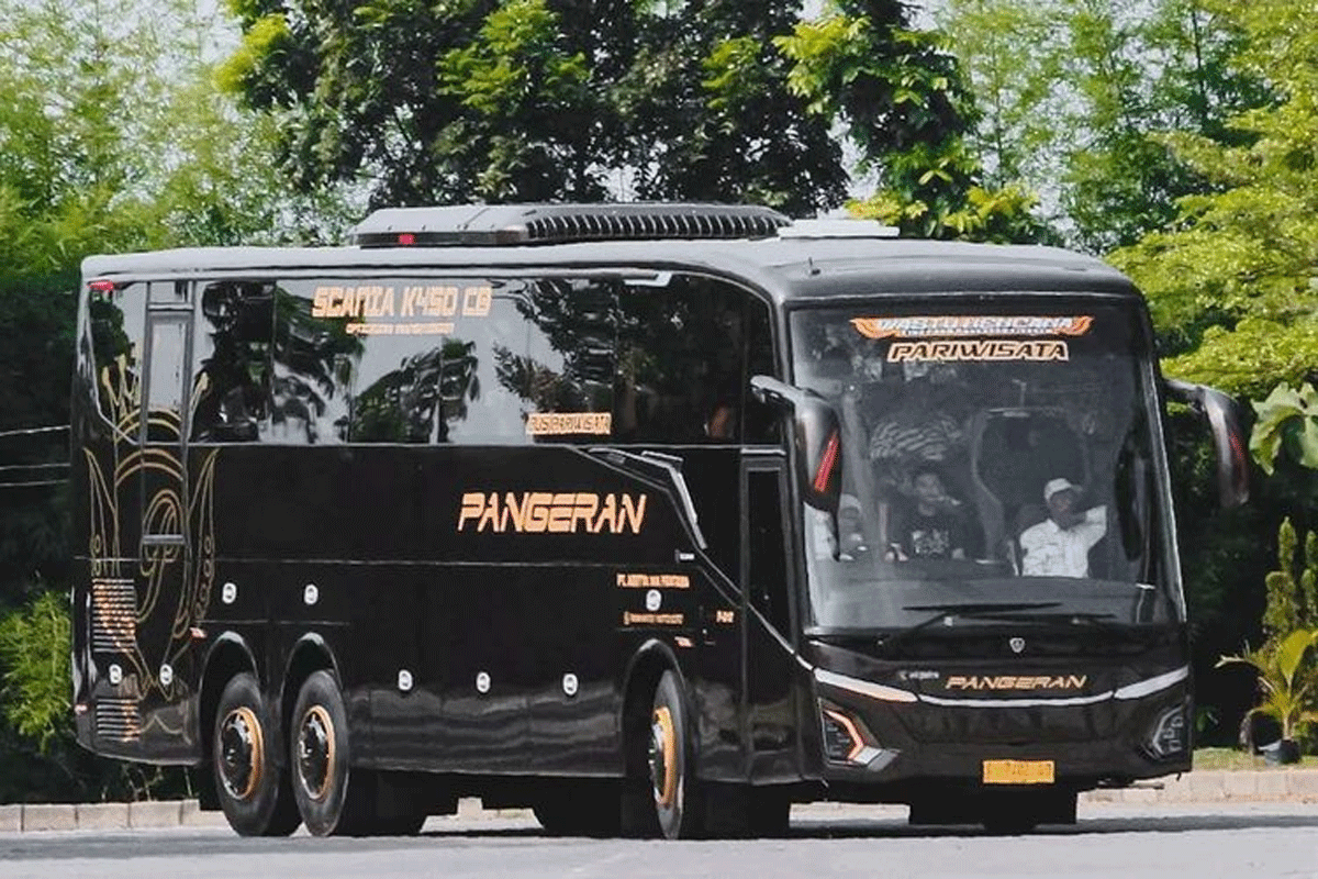 Bus baru PO Pangeran(Instagram @bojeesss)