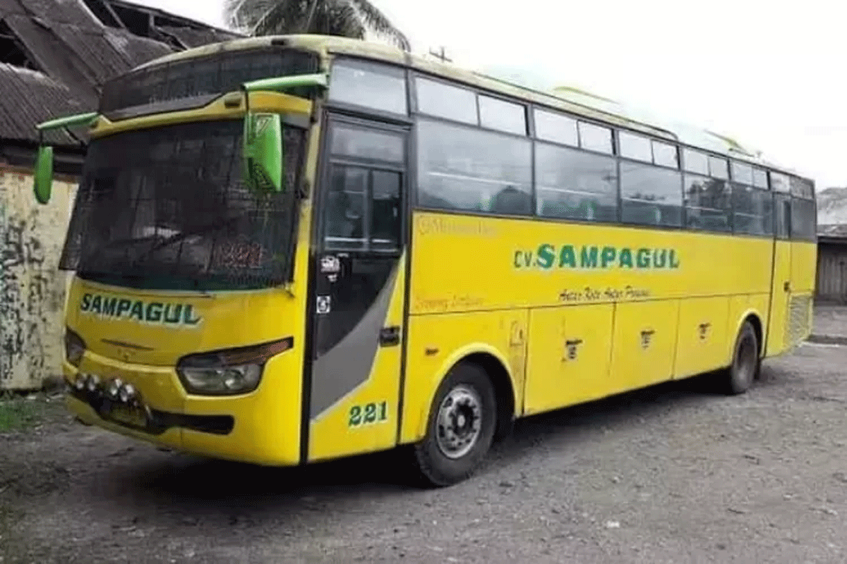 Salah satu armada Bus Sampagul.