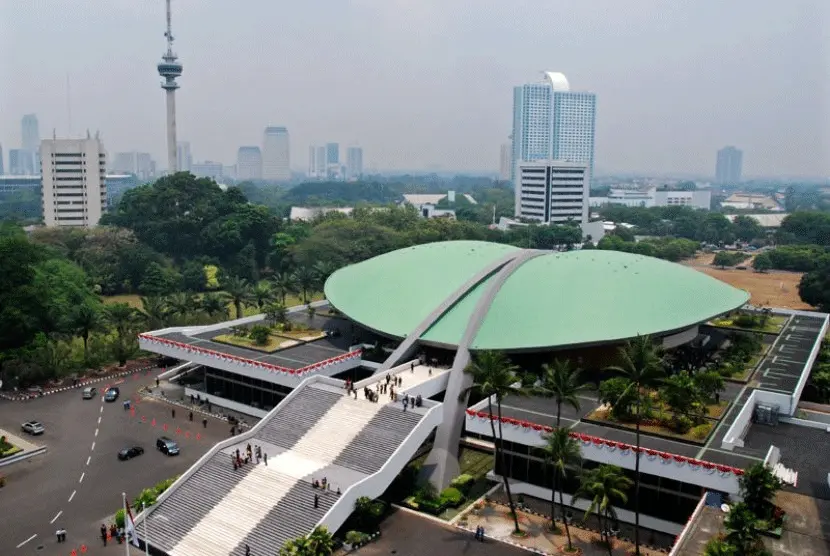 Gedung DPR di Jakarta