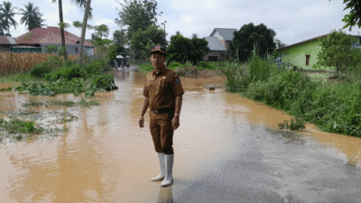 Air tergenang di Payakumbuh