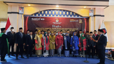 Hadapi Pilkada, 25 Panitia Pemilihan Kecamatan di Payakumbuh Dilantik
