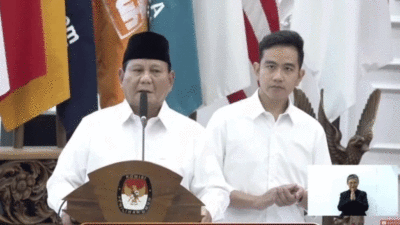 Prabowo dan Gibran Rakabuming Raka