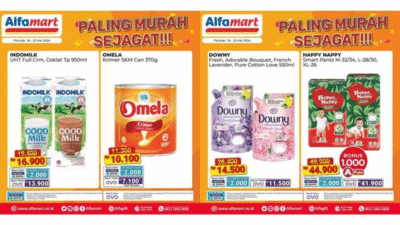 Alfamart 16-23 Mei Promo Besar-besaran, Paling Murah Sejagat, Cocok Saat Tanggung Bulan, Saatnya Belanja, Moms