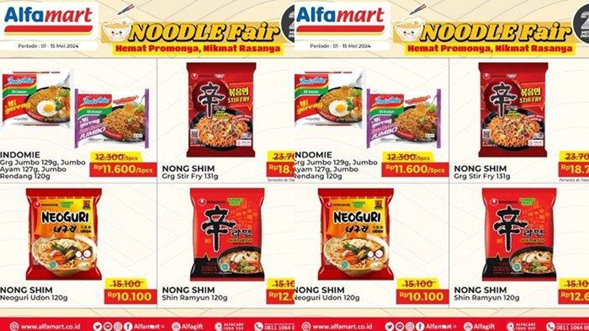 Alfamart berikan harga promo untuk sejumlah produk
