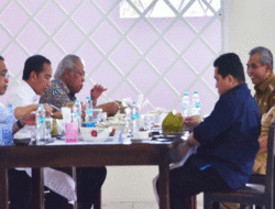 Berkunjung ke Kampar, Presiden Jokowi Mampir Lagi di Rumah Makan Pak Abbas