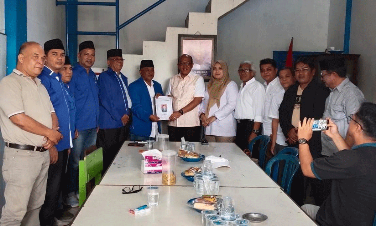 Supardi daftar di PAN Payakumbuh untuk maju pilkada