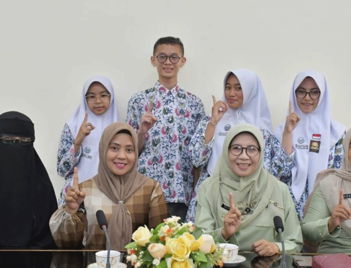 Para pelajar yang berangkat ke Jerman