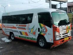 Tiga Perusahaan Otobus Berangkat Malam, Bus Amanah Main Pagi di Lintasan Padang-Jambi