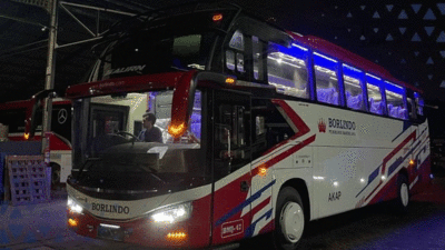 Bus baru PO Borlindo (Instagram @tentrembusofficial)