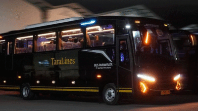 Bus baru Taralines. (instagram Adiputro)