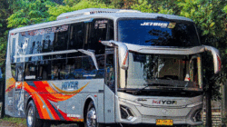 Bus Miyor dengan bodi Jetbus 5. (Instagram muhammadrafi.1406)