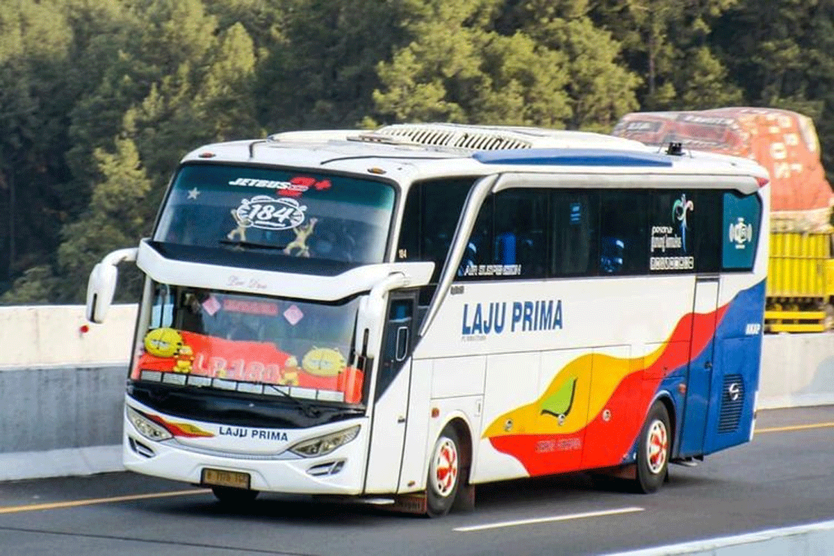 Salah satu armada Laju Prima. (Instagram @official_lajuprima184)