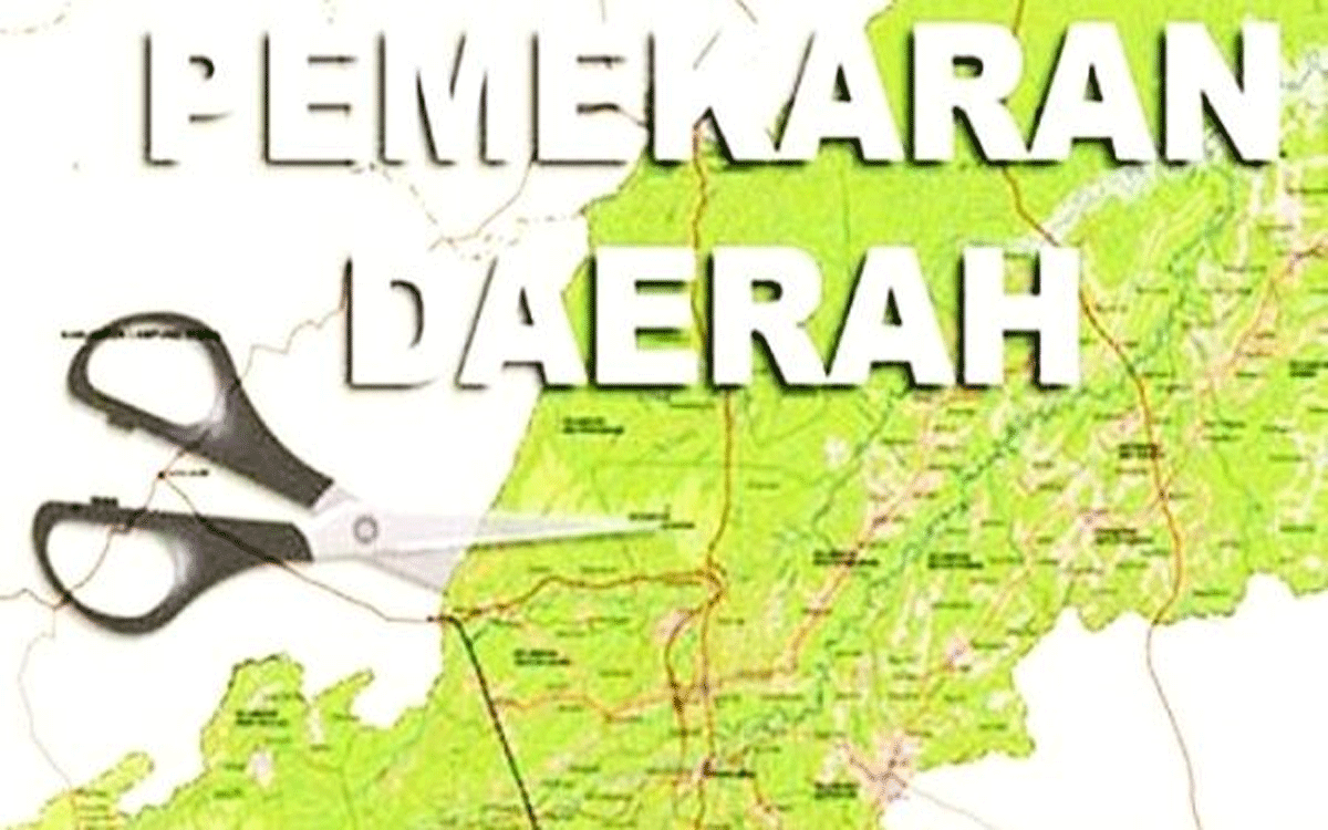 Ilustrasi pemekaran daerah. (fajarsatu.com)
