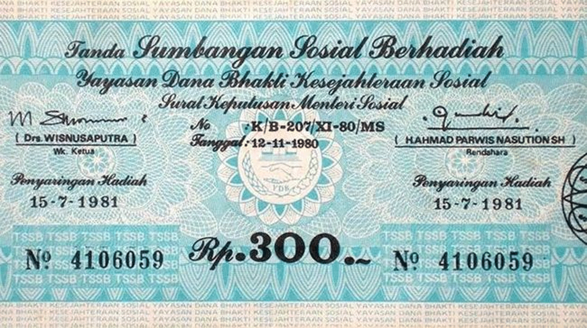 Kupon SDSB. (ist)