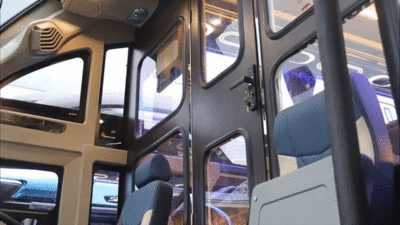 Kabin bus baru PO Haryanto. (instagram @newarmada.official)