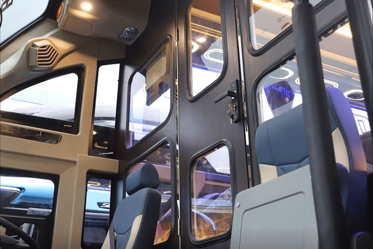 Kabin bus baru PO Haryanto. (instagram @newarmada.official)