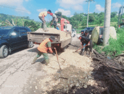 Gubernur Sumbar Memang Jagoan, Sempat Dikeluhkan Pengguna Jalan, Ruas Padang Luar-Simpang Malalak Diperbaiki