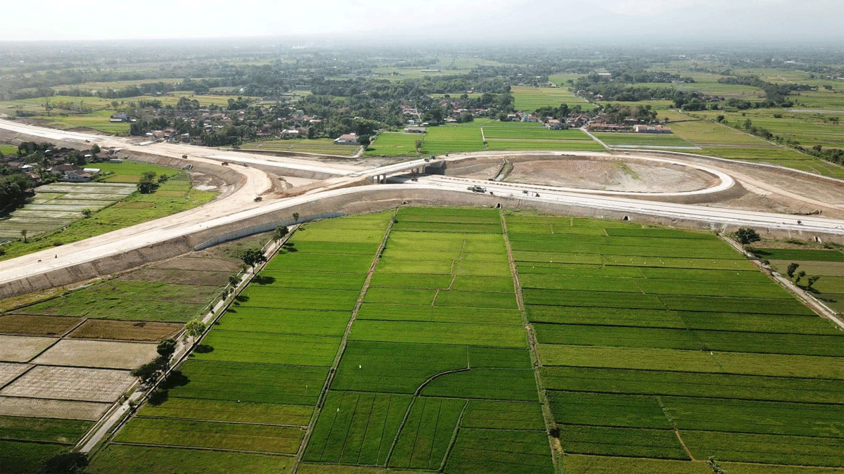 Ruas tol Solo-Yogyakarta. (dokumentasi jasa marga)