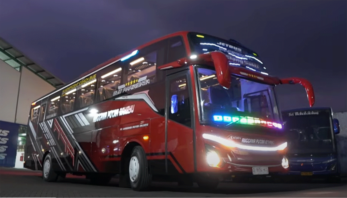 Armada baru bus Anggana Putra Rahayu. (YouTube Adiputro)