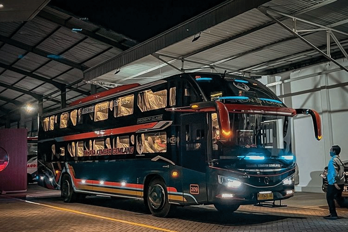 Bus baru PO Cahaya Kembar Gemilang. (Instagram @fainfo_busnew)